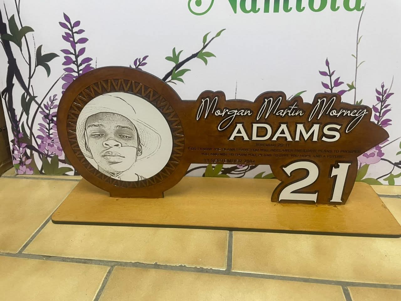 Wood 21st Key